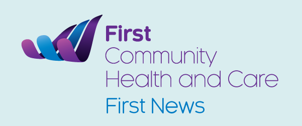 FIrst Community Health and Care First News Logo